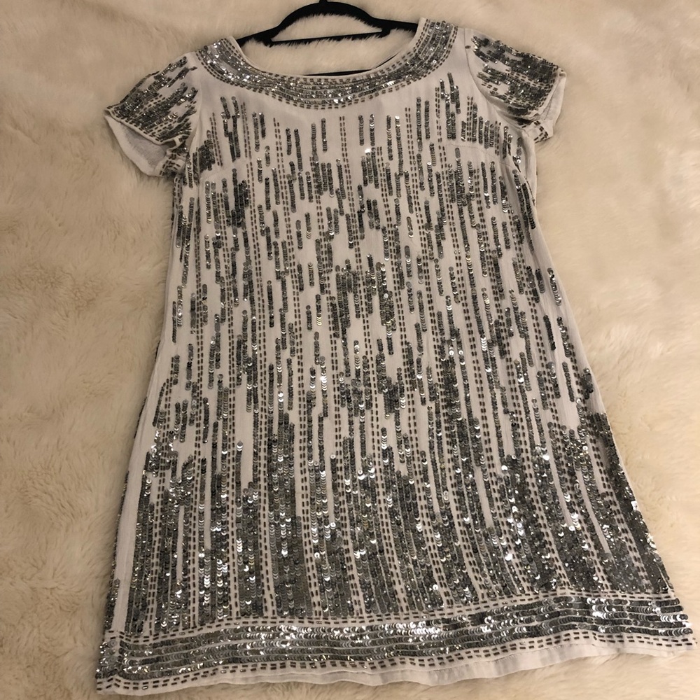 french connection sequin dress